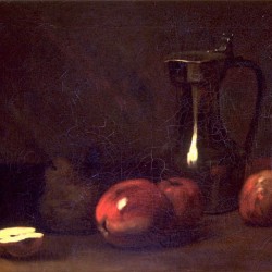 Still life with apples